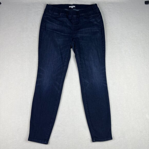 Eileen Fisher Pull On Jeggings Curvy - Blue Size Medium - Picture 1 of 8